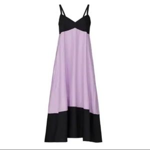 Veda Rio colorblock midi dress